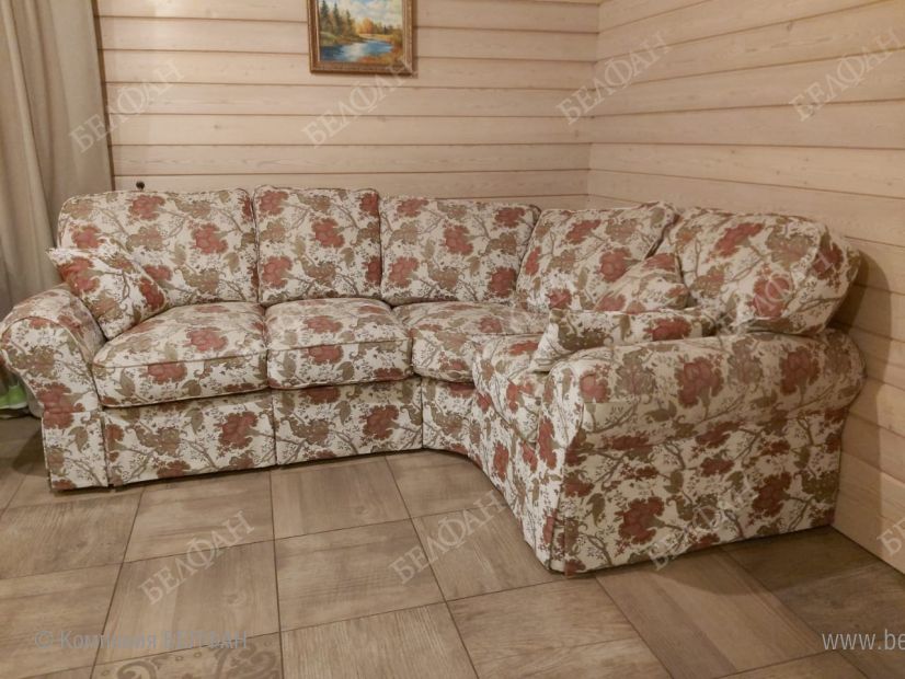 "Рафаэль" диван 3-х местный угловой (эркер). Фотографии клиентов. 9